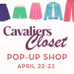 Cavaliers Closet Pop-Up Shop April 22 and 23