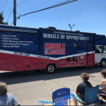 Wheels of Opportunity Bus at Friendship Festival parade