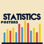 bar chart with the words Statistics Posters at the top